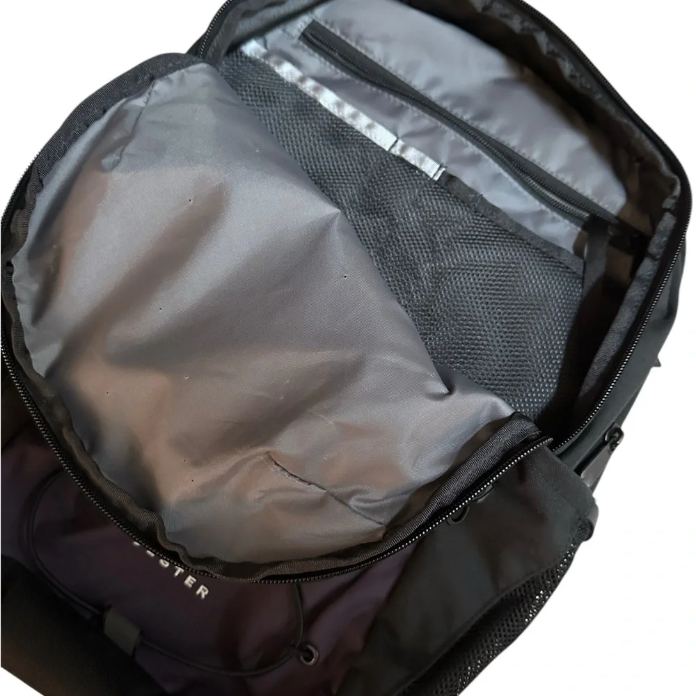 The North Face Jester Backpack Black and Purple